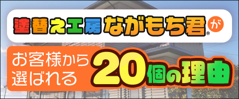 ながもち君が選ばれる20の理由