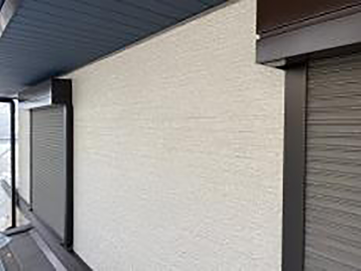 上塗りが完成しました。