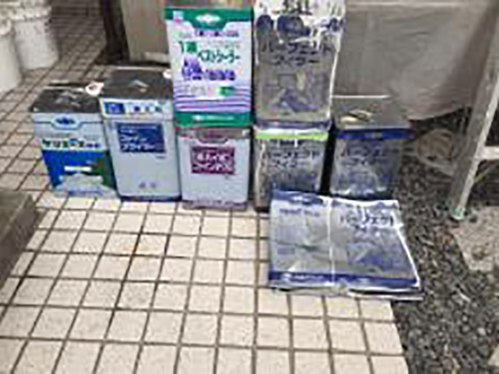 実際に使用した材料です。