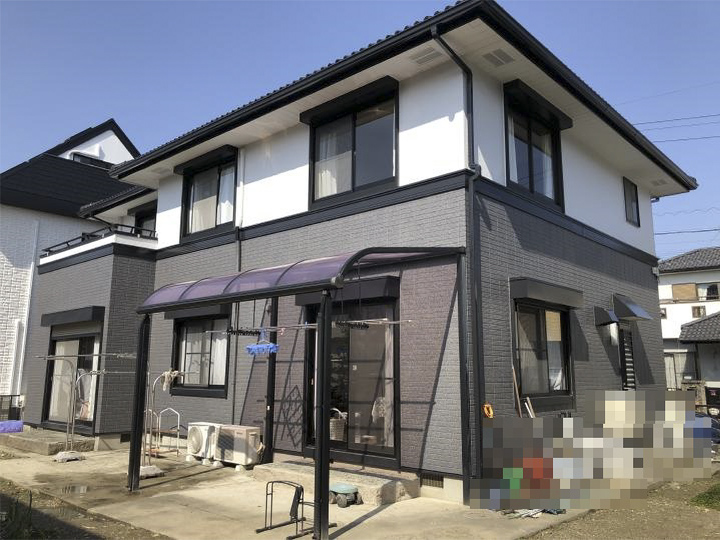 Y様邸 屋根外壁塗装リフォーム/屋根下地取替え/屋根漆喰遣り替え